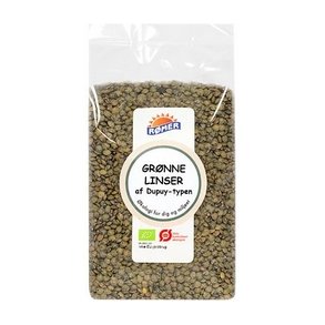 R�mer Gr�nne linser af Dupuy typen, �kologisk - 500 g.