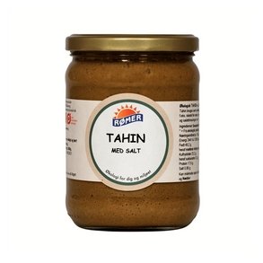 R�mer Tahin med salt, �kologisk - 500 g.