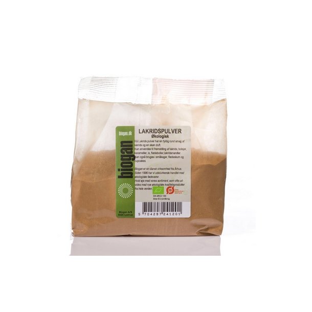 Biogan Lakridspulver  - 100 g.