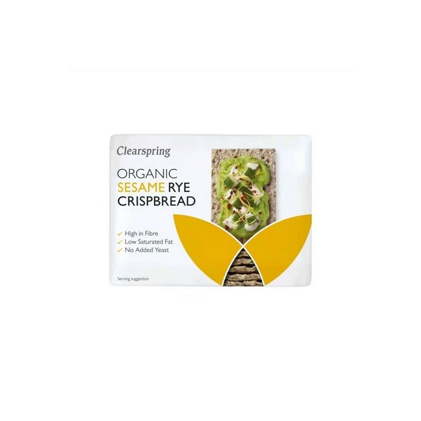 Clearspring Rugkn�kbr�d m. sesam � - 200 g.