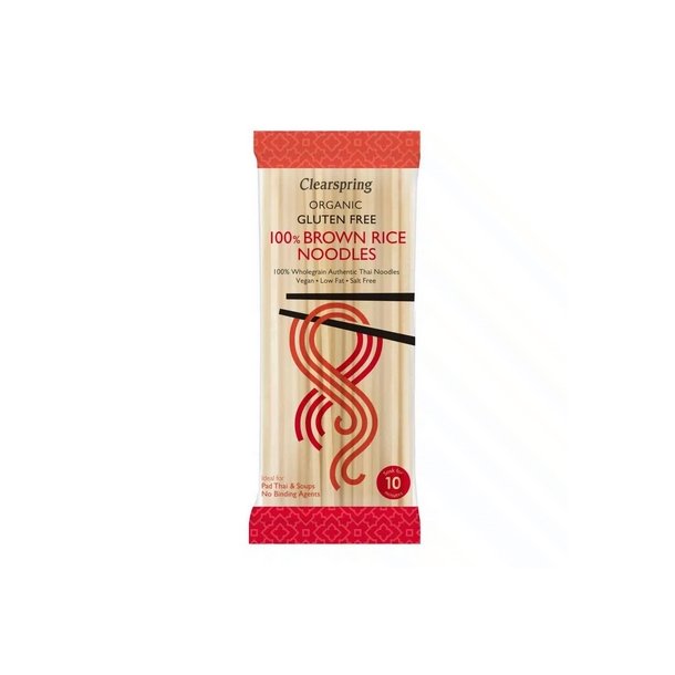 Clearspring 100% Brun ris nudler � - 200 g.