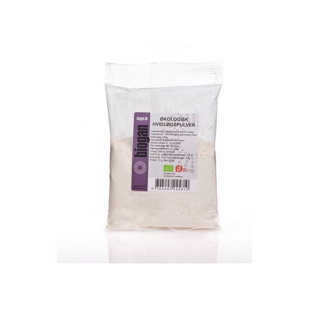 Biogan Hvidløgspulver Ø - 100 g.