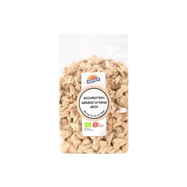 R�mer Sojaprotein K�derstatning grov, �kologisk - 250 g.