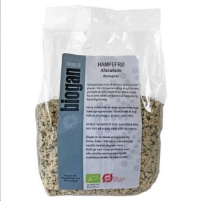 Biogan Afskallede hampefrø - Økologiske - 400 g