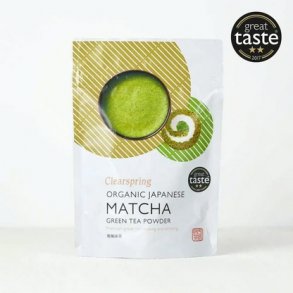 Clearspring Matcha gr�n tepulver 40 gr. - Premium grade - �kologisk