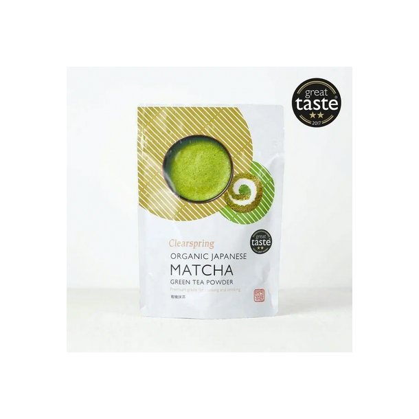 Clearspring Matcha gr�n tepulver 40 gr. - Premium grade - �kologisk