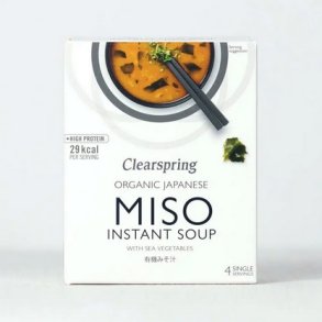 Clearspring MISO instant soup med tang �kologisk - 4 breve