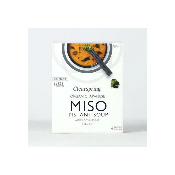 Clearspring MISO instant soup med tang �kologisk - 4 breve