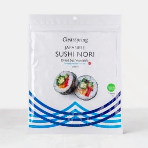 Clearspring Nori sushi plader ristet - 17 g.