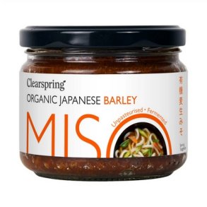 Clearspring Miso Barley i glas � - 300 g.