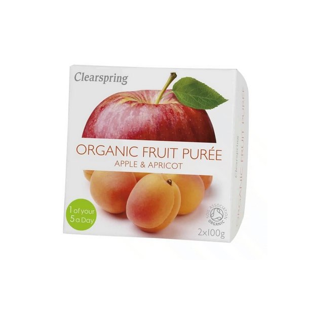 Clearspring Frugtpur� abrikos, �ble � - 200 g.