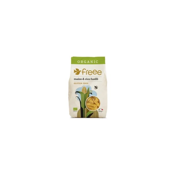 Doves Farm Freee Majs og Ris Fusilli Pasta  - 500 g.