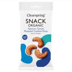 Clearspring Tamari ristede cashewn�dder � - 30 g.