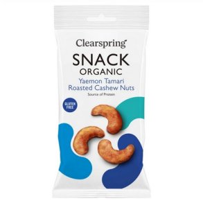 Clearspring Tamari ristede cashewn�dder � - 30 g.