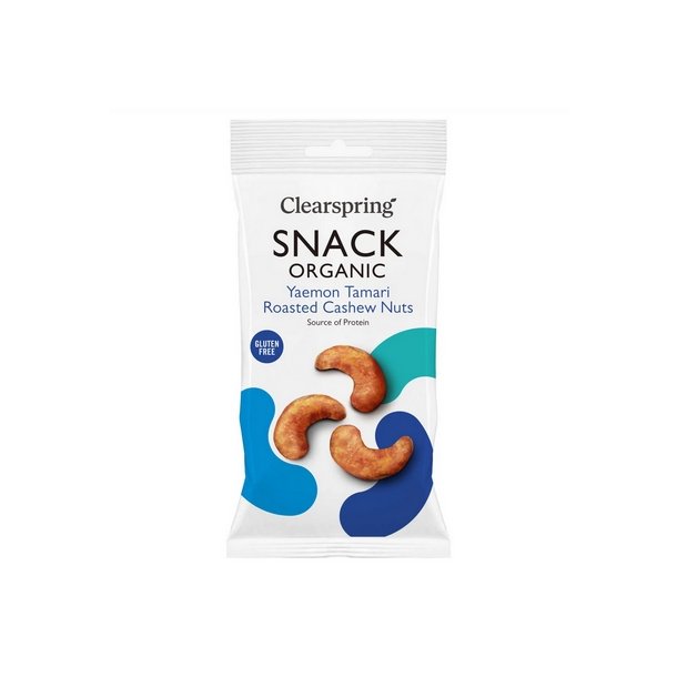 Clearspring Tamari ristede cashewn�dder � - 30 g.