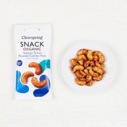Clearspring Tamari ristede cashewn�dder � - 30 g.