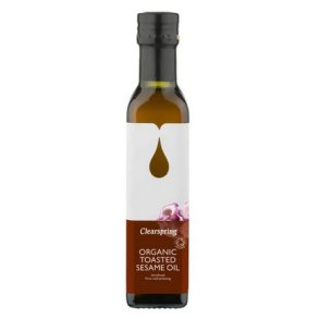 Clearspring Ristet Sesamolie � - 250 ml.