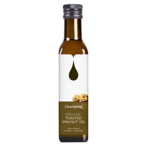 Clearspring Ristet Valn�ddeolie � - 250 ml.