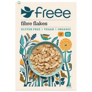 Doves Farm Freee Fibre flakes gl.fri  - 375 g. 