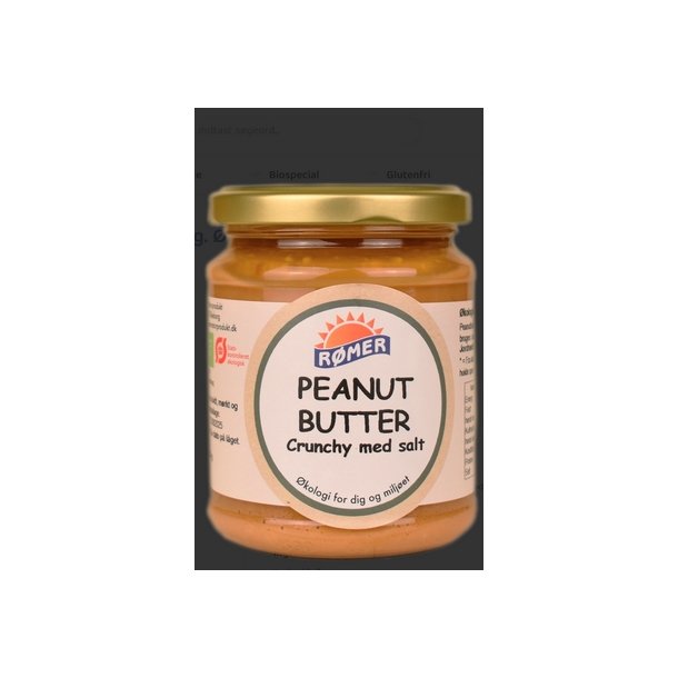 R�mer Peanut Butter, �kologisk - 250 g.