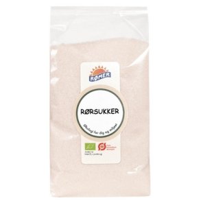 R�mer R�rsukker lys fin, �kologisk - 1 kg.