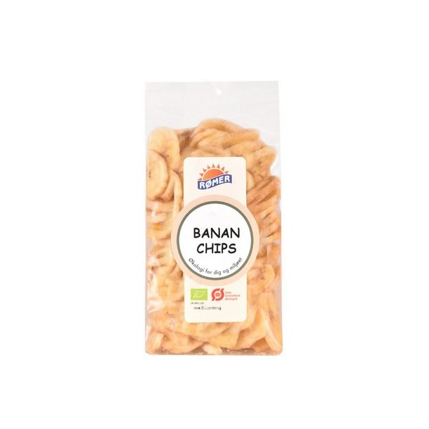 R�mer Bananchips, �kologiske - 200g.