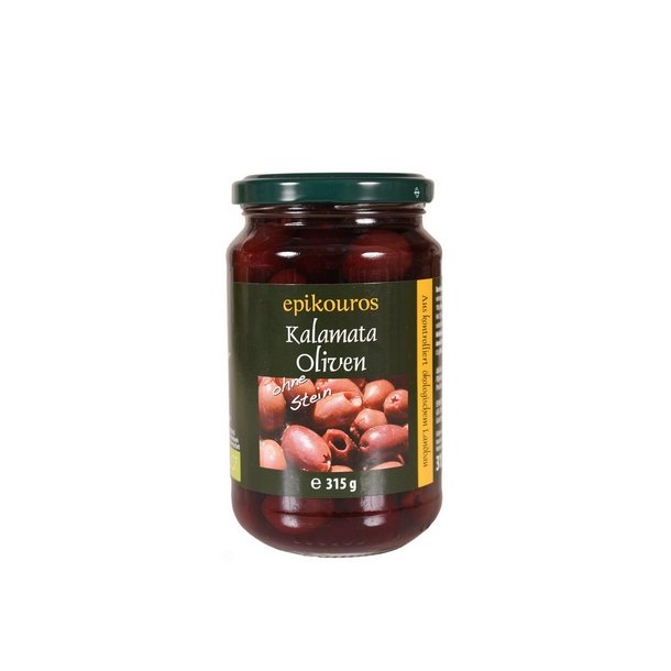 R�mer Kalamata Oliven uden sten, �kologisk - 315 g.