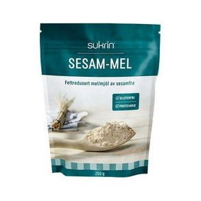 Sukrin Sesammel glutenfri - 250 g.