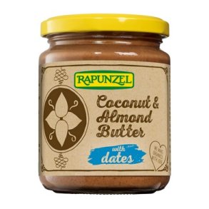 Biogan Rapunzel Kokos/mandel creme m. daddel Ø - 250 g.