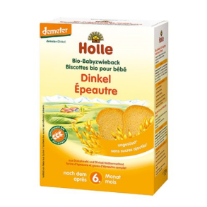 Holle Bio Organic, Spelt tvebakker til baby Ø Demeter - 200 g.