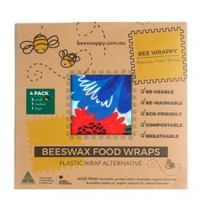 Beeswax Food Wraps - Pakke med 4