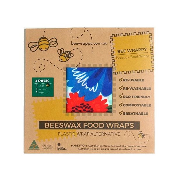 Beeswax Food Wraps - Pakke med 3