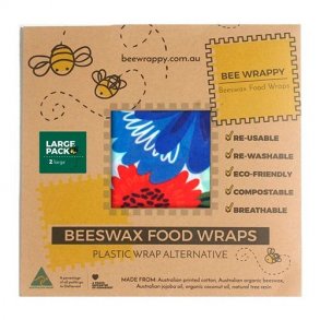 Beeswax Food Wraps - 2 x large