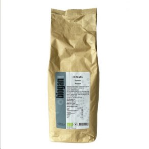 Biogan Hirsemel - �kologisk - 1 kg.
