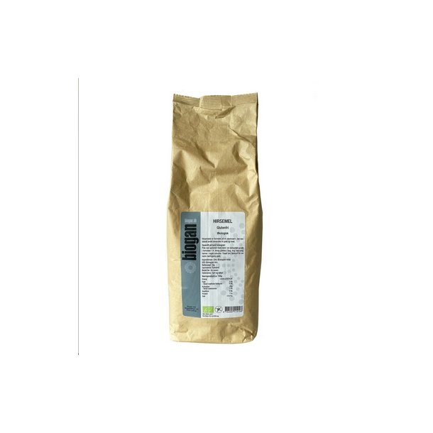 Biogan Hirsemel - �kologisk - 1 kg.
