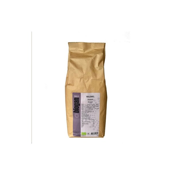 Biogan Majsmel - kologisk - 1 kg.