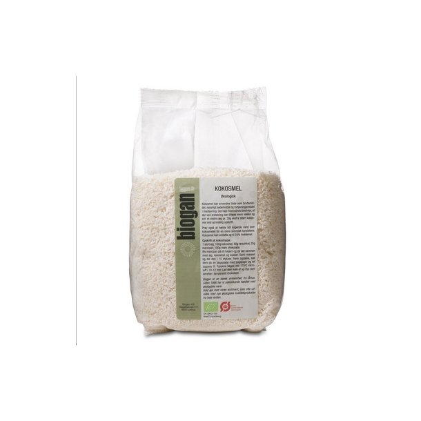 Biogan Kokosmel, kologisk - 500 g