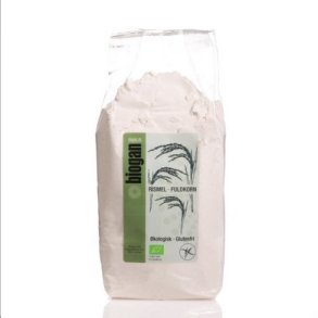 Biogan Rismel fuldkorn  glutenfri - 1 kg.
