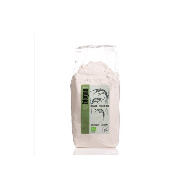 Biogan Rismel fuldkorn  glutenfri - 1 kg.