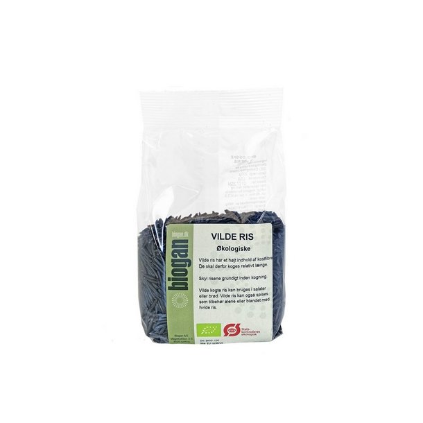 Biogan Vilde Ris - kologisk - 200 g.