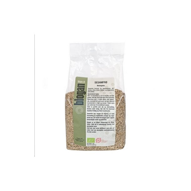 Biogan Sesamfr Uafskallede - kologiske - 500 g