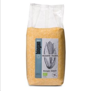 Biogan Majsgryn, Polenta - kologiske - 1 kg.