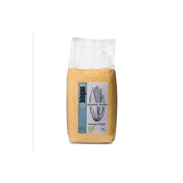 Biogan Majsgryn, Polenta - kologiske - 1 kg.