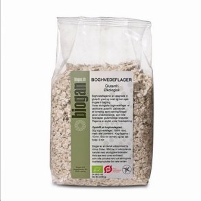 Biogan Boghvedeflager Glutenfri - 500 g