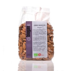Biogan Spanske Mandler - kologiske - 500 g.
