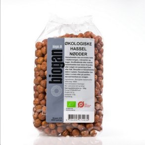 Biogan Hasselndder kologiske - 500 g.