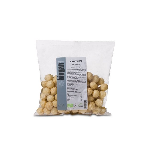 Biogan Poppet hirsekugler  m. - 75 g.