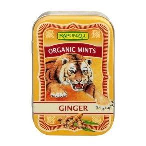 Biogan Mintpastiller m. ingefær Ø - 50 g.