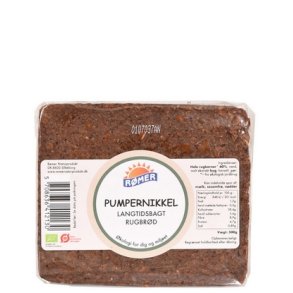 Pumpernikkel langtidsbagt rugbr�d �kologisk - 500 g.