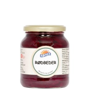 R�mer R�dbeder i glas, �kologisk - 325 g.